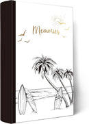 Holoary Travel Photo Album 4x6 - 300 Photos, Three Pictures Per Page, Memo Area, Beach & Vacation Memories by TinyTreasures Baby Boutique