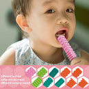ERKOON Sensory Chew Toys for Autistic Children, 4 Pack Silicone Chewy Tube Oral Motor Tools for Sensory Kids with Autism, Biting, ADHD, SPD, Chewies with Special Needs, Teething Sticks Toys (4 Pack