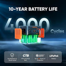Jackery Explorer 2000 v2 Portable Power Station with 16ft DC Extension Cable, 2042Wh LiFePO4 Battery, 2200W Solar Generator, USB-C PD 100W Fast Charging for Camping, Home Use(Solar Panel Optional) by TinyTreasures Baby Boutique