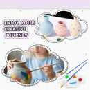 Air Dry Clay for Kids - Natural Modeling Pottery Clay for Wheel, 3.3lbs Kids Arts & Crafts Supplies by TinyTreasures Baby Boutique