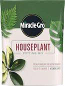 Miracle-Gro Houseplant Potting Mix: Fertilized, Perlite Soil for Indoor Gardening, Designed to Be Less Prone to Gnats, 4 qt. by GreenHaven Gardens