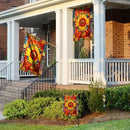 FLAGWIX Flags - Hippie Every Little Thing Is Gonna Be Alright Sunflower Flag DDH1403, House Flag (29.5" x 39.5") - USA House Garden Flags Premium Polyester - Decorative Outdoor Flags by GreenHaven Gardens