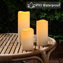 Metaku Flameless Flickering Candles Battery Operated LED Candles Set of 9 Ivory with Remote & Timer for Halloween, Christmas, Bedroom, Home, Wedding, Birthday Decoration D2.2'' x H4''5''6'' by GreenHaven Gardens