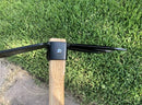 Edward Tools Hoe and Cultivator Hand Tiller - Carbon Steel Blade - Heavy Duty for loosening Soil, Weeding and Digging - Rubber Ergo Grip Handle - Rust Proof by GreenHaven Gardens