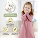 Mama Cheetah Baby Sleep Sack with Sleeves, 0.5 TOG Organic Cotton Wearable Blanket and Two-Way Zipper, Swaddle Transition Long Sleeve Sleeping Bag for Newborn Infant Toddler, 24-48 Months by TinyTreasures Baby Boutique