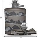 HydraPak Stow - Collapsible Backpacking Water Bottle (350ml, 500ml, 1L) - BPA Free, Ultra Light, Spill-Proof Twist Cap by CozyNest Decor