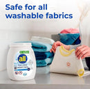 All Mighty Pacs Laundry Detergent, Free Clear for Sensitive Skin, Tub, 60 Count by CozyNest Decor