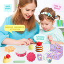 Air Dry Clay Kits - Modeling Clay for Kids, Ultra Light & Soft, Safe & Non-Toxic, DIY Air Dry Clays Kit with Sculpting Tools and Tutorials, Creatible Art Crafts Toys Gifts for Boys Girls by TinyTreasures Baby Boutique