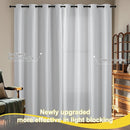 NICETOWN 100% Blackout Short Curtains for Bedroom 63 Inches Long, Grommet Top Living Room Drapes, Thermal Insulated Blackout Curtains 2 Panels Set, 42" W x 63" L, Greyish White by TinyTreasures Baby Boutique