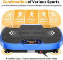 Vibration Plate Exercise Machine, Vibrating Plate Machine with Bluetooth for Lymphatic Drainage, Vibration Platform for Women Men Full Body Weight Loss