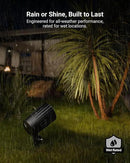 Sunco 6 Pack Garden Tree Flag Lights Outdoor [Luces para Jardin], LED Low Voltage Scope Spotlight with Connectors, 10W, Selectable CCT 2700K/4000K/5000K, 12V-24V, Beam Angle Adjustable, IP65 ETL by CozyNest Decor