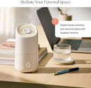 Canopy Portable Misting Humidifier - Cordless 11 HR Run Time, 500 mL, TSA Approved Travel Humidifier - Alleviate Symptoms of Allergies, Flu, Cold, Dry Skin - Includes Aroma & Adapter - Cream by TinyTreasures Baby Boutique