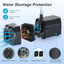 POPOSOAP 25W Solar Water Fountain Pump, Solar Water Pump with Flow Adjustable, Solar Pond Pump Pump with Dry-Run Protection & Diverter Valve for Ponds, Garden, Fish Tank, Waterfall, Hydroponics by GreenHaven Gardens