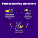 Burst Original Sonic Electric Toothbrush for Adults (Black) | Soft Bristle Deep Clean Stain & Plaque Removal | 3 Modes: Teeth Whitening, Sensitive & Massage by CozyNest Decor
