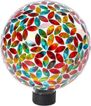VCUTEKA Gazing Ball, 8" Glass Gazing Balls Sphere for Garden Lawn Outdoor Ornament Yard Decorative by CozyNest Decor