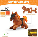 Flying Childhood Horse Sewing Kit for Kids Adults, Make 5 DIY Projects with Plush Stuffed Horse, Birthday Gifts Toys for Girls Boys Ages 8 9 10 11 12, Learn to Sew Kids Crafts by TinyTreasures Baby Boutique
