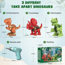 Laradola Dinosaur Toys for 4 5 6 7 8 Year Old Boys, Take Apart Dinosaur Toys for Kids 3-5 5-7 STEM Construction Building Kids Toy with Electric Drill, Party Birthday Gifts by TinyTreasures Baby Boutique