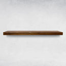 URBANDI, Rustic Floating Shelves, Set of 2, Hidden Bracket, Solid Wood, Heavy Duty, Wall Mounted Shelves, (Provincial, 36Wx12D) by CozyNest Decor