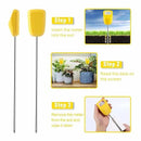 Soil Moisture Meter Long Stem Deep Use, Plant Hygrometer, Water Monitor Tester, for Garden, Flower pots, Lawn, 2 Pack by GreenHaven Gardens