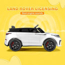 Kids Ride On Car with Remote, Licensed Land Rover Electric Car, Ride On Toys for Kids 3-8 with Mp3 Player, Rocking, Pull Rod by TinyTreasures Baby Boutique