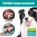 Dog Dental Care Finger Wipes - Teeth Cleaning Finger Wipes for Dog & Cats - Tooth Brushing Kit Dental Wipes for Dog - Reduces Plaque & Freshens Breath (50 PCS, Beef) by CozyNest Decor