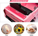 Electric Car for Kids, Licensed Toyota Tundra 12V Electric Truck, Off-Road Kids Car w/Remote, Spring Suspension & 3 Speeds, LED Headlights, Ride-On Toys for Boys/Girls by TinyTreasures Baby Boutique