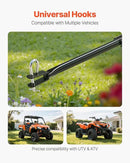 VEVOR Tow Behind Broadcast Spreader, 130LBS Capacity, Tow-Behind Lawn Spreader with 13 in Tires, 30 Adjustable Setting & 9.8 ft Spreading Width, Lawn Spreaders for Seed, Fertilizer, Salt, Ice Melt by GreenHaven Gardens
