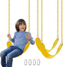Swings Set - 2-Pack Suitable for Kids and Adults, Comes with Hooks & Chains, Perfect for Backyard by TinyTreasures Baby Boutique