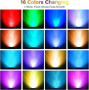 RGB Pond Lights with Timer, LED Underwater Submersible Colorful Landscape Spotlights, 98ft Remote Control IP68 Waterproof Fountain Lights for Fish Aquarium Tank Garden Yard Pool (Set of 2) by GreenHaven Gardens