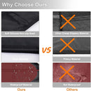 Car Seat Protector,2 Pack Automotive Seat Protectors Baby Carseat Pad Waterproof Durable 600D Fabric for Child Baby Car Seat Mat Vehicle Pet Cover 2 Storage Pockets (Wine Red) by TinyTreasures Baby Boutique