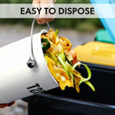 Compost Bin Kitchen, ENLOY Countertop Compost Bin with Lid Use for Kitchen Food Waste, Powder Coated Rust Proof Odorless Compost Bucket, 1.3 Gallon, White by GreenHaven Gardens