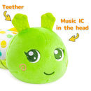 Sumobaby Infant Baby Musical Multi-Sensory Caterpillar, Stuffed Animal Activity Soft Toys, for Tummy Time Newborn 0-3-6-12 Months Boy and Girls,Green by TinyTreasures Baby Boutique