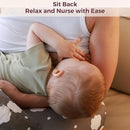 Momcozy Original Nursing Pillow for Breastfeeding-Pioneering Safety Fence- Wider Feeding Pillows for More Support for Mom & Baby- Easier Nursing & Hand Free- Fit for All, Removable Cotton Cover by TinyTreasures Baby Boutique