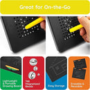 PicassoTiles Magnetic Drawing Board 748 Beads Pad Large 12x10 Inch STEM Writing Toy Reusable Erasable Educational Tablet for Toddlers Kids Age 3 Plus Magnet Learning Tool Brain Development PTB01BLK by TinyTreasures Baby Boutique