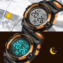 Kids Watch,Boys Watch for 3-15 Year Old Boys,Digital Sport Outdoor Multifunctional Chronograph LED 50 M Waterproof Alarm Calendar Analog Watch for Children with Silicone Band,Kids Gift by TinyTreasures Baby Boutique
