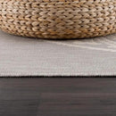 CAMILSON Outdoor Rug 10x14 Modern Area Rugs for Large Indoor and Outdoor Patios and Porches - Waterproof Washable Non-Shedding Easy-to-Clean Outside Carpet (10 x 14, Medallion - Grey/White) by CozyNest Decor