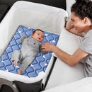 Baby Bassinet Mattress 33x 20 inches- Firm Support and Comfort Premium Foam,Noiseless and Odorless,Hypoallergenic Small Crib Mattress, Fits Moses Basket, Dual Sided with Soft Breathable Fabric by TinyTreasures Baby Boutique