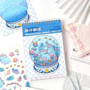 Dwpetzo 20 Sets DIY 3D Sticker Scenes for Adults with Tweezer, Cute 3D House Sticker Therapy for Girls Make Your Own Mini Room Scene Collection Book for Adult Kids Relief Stress Pass The Time by TinyTreasures Baby Boutique
