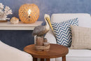 Beachcombers 6.25" Pelican On Triple Piling Wooden Decor Coastal Bird Ocean Sea Beach Home House Summer Table Counter Kitchen Figurine Decoration Brown by CozyNest Decor