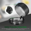 5pcs Stove Knob Cover: 3.5in Child Proofing Cover Knob Easy Install for Kitchen Stove Locks Door Child Proof Clear Plastic Black by TinyTreasures Baby Boutique