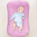 Hooyax Muslin Baby Lounger Cover Soft Organic Cotton Slipcover Fits Newborn Lounger for Baby Boys and Girls (Lavender) by TinyTreasures Baby Boutique