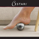 Massage Ball Hot Cold Roller Ball - Relieve Muscle Pain Fast - Stainless Steel Gel Balls for Heat or Ice Therapy-Feet Pain-Plantar Fasciitis-Back Ache-Myofascial Release–Deep Tissue Trigger Points by CozyNest Decor