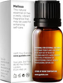 Gya Labs Melissa Essential Oil - 0.34 Fl Oz - 100% Pure Natural Melissa Oil for Candle Making Scent by CozyNest Decor