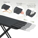 Ironing Board 48x15, Wide Heavy Duty Full Size Iron Board with Retractable Iron Rest, BlissBoard Sturdy Frame with Ultra Thick Padding, Heat-Resistant Cover, Height-Adjustable by CozyNest Decor