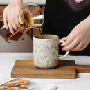 17 OZ Coffee Mugs Set of 6, Modern Mugs Set with handle for Tea/Latte/Cappuccino/Milk/Cocoa. by CozyNest Decor