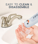 Nasal Aspirator for Baby Electric Nose Cleaner and Booger Sucker with LED Light and Music, Gentle Suction for Stuffy Nose, 5 Levels, USB-C Rechargeable, BPA-Free Silicone Tips, Easy to Clean by TinyTreasures Baby Boutique