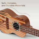 Raimy Kids Guitar Ukulele - 21in Ukulele Guitar Toys for Kids Ages 3 4 5 6 7+ Year Old Boys Girls Simulated Sound Quality Music Instruments Learning Education (Yellow) by TinyTreasures Baby Boutique