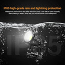 LemonBest Landscape Lights - 5W 110V Outdoor Spotlight - Waterproof IP65-3000K Cool White LED Landscape Lights - 5ft Cable for Yard Garden Patio Driveway House (Include Spike) (2 Pack) by GreenHaven Gardens