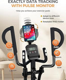 pooboo Elliptical Machine, Elliptical Exercise Machine with 16-Level Resistance&Hyper-Quiet Magnetic Driving System, Elliptical Machine for Home with LCD Monitor&15.5IN Stride, 350LBS Weight Capacity by CozyNest Decor