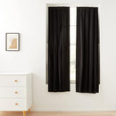 Amazon Basics Portable Blackout Curtain Shade with Suction Cups, 50"W x 78"L, 2-Pack, Black by TinyTreasures Baby Boutique